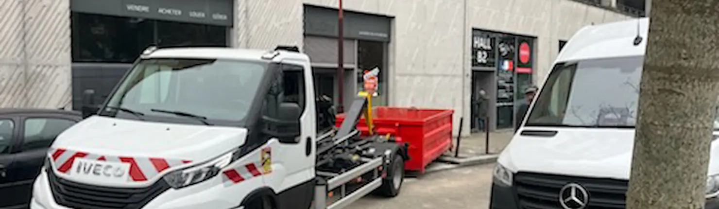Location benne déchets divers non triés à Nantes 44